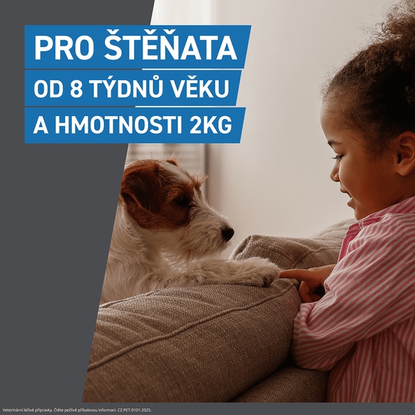 Frontline spot-on pro psy S (2-10 kg) 0,67 ml 3 pipety