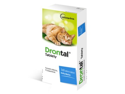Drontal pro kočky 24 tablet