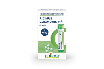 Boiron Ricinus Communis 5CH granule 4 g 3 tuby Boiron Ricinus Communis 5CH granule 4 g 3 tuby