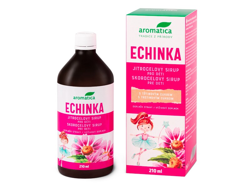 Aromatica Echinka jitrocelový sirup pro děti 210 ml