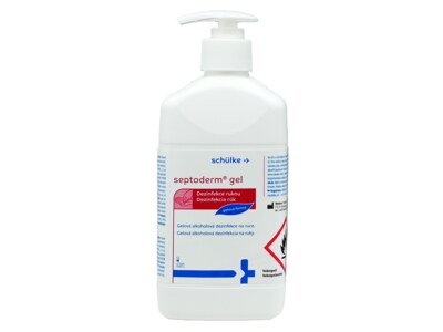 Septoderm gel s dávkovačem 500 ml