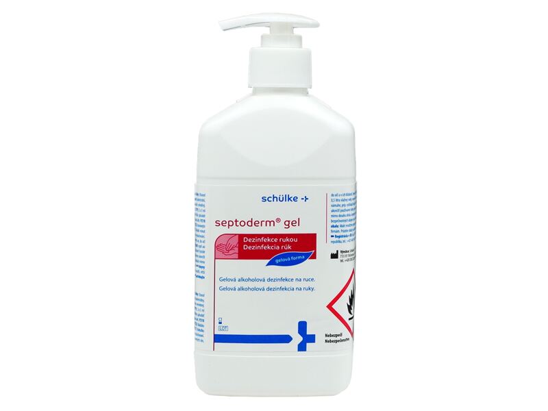 Septoderm gel s dávkovačem 500 ml