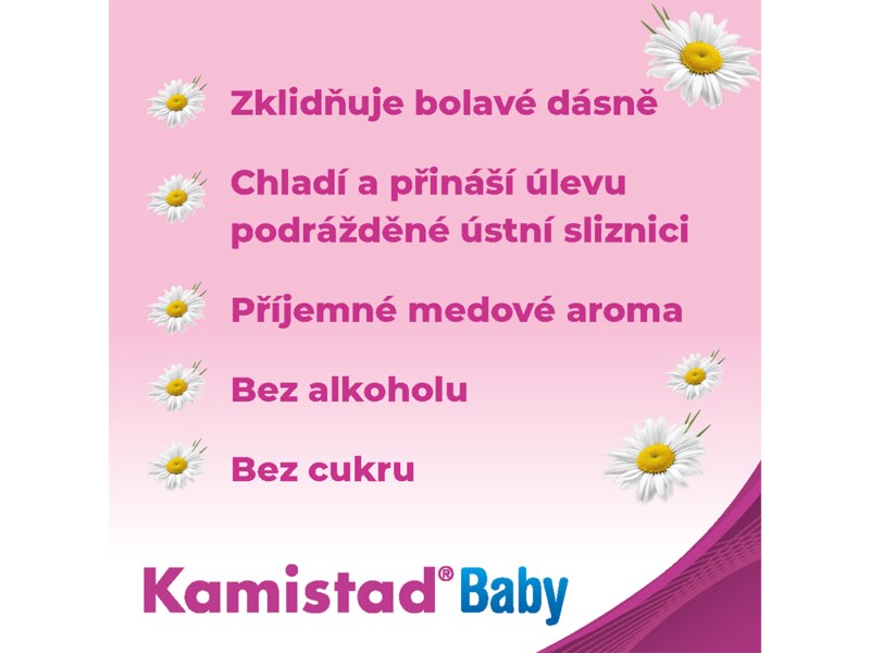 Kamistad Baby gel na dásně 20 ml