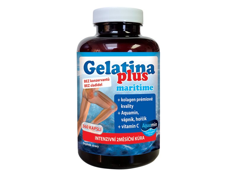 Gelatina plus maritime 360 kapslí