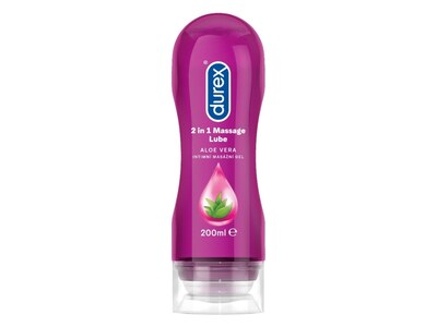 Durex Intimní masážní gel 2v1 s Aloe Vera 200 ml