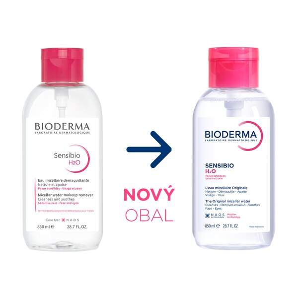 Bioderma Sensibio H2O micelární voda 850 ml
