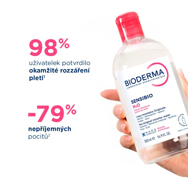 Bioderma Sensibio H2O micelární voda 850 ml