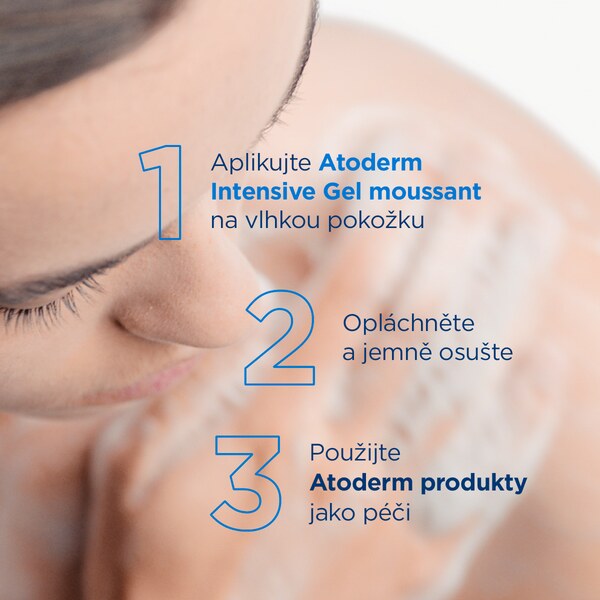 Bioderma Atoderm Intensive Moussant čisticí gel 500 ml