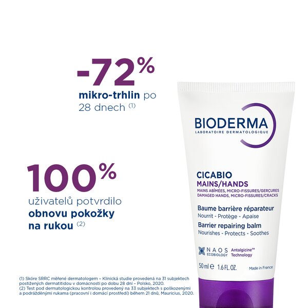 Bioderma Cicabio krém na ruce 50 ml Bioderma Cicabio krém na ruce 50 ml