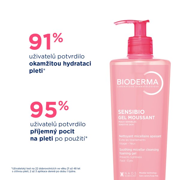 Bioderma Sensibio Moussant čisticí gel 500 ml Bioderma Sensibio Moussant čisticí gel 500 ml