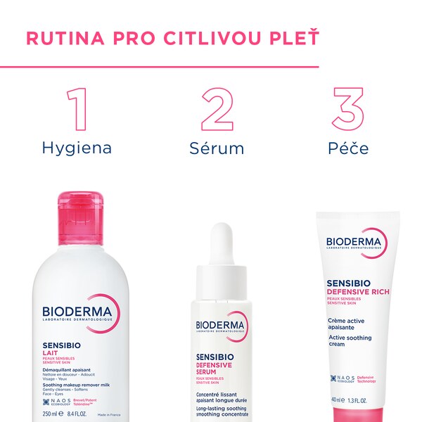 Bioderma Sensibio mléko 250 ml