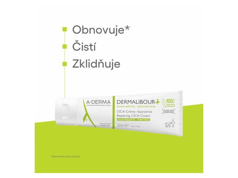 A-Derma Dermalibour+ reparační Cica-krém 100 ml A-Derma Dermalibour+ reparační Cica-krém 100 ml