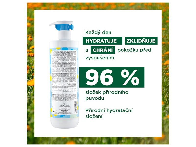 Klorane Bébé hydratační mléko 500 ml