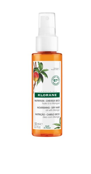 Klorane Olej s mangem na suché vlasy 100 ml 
