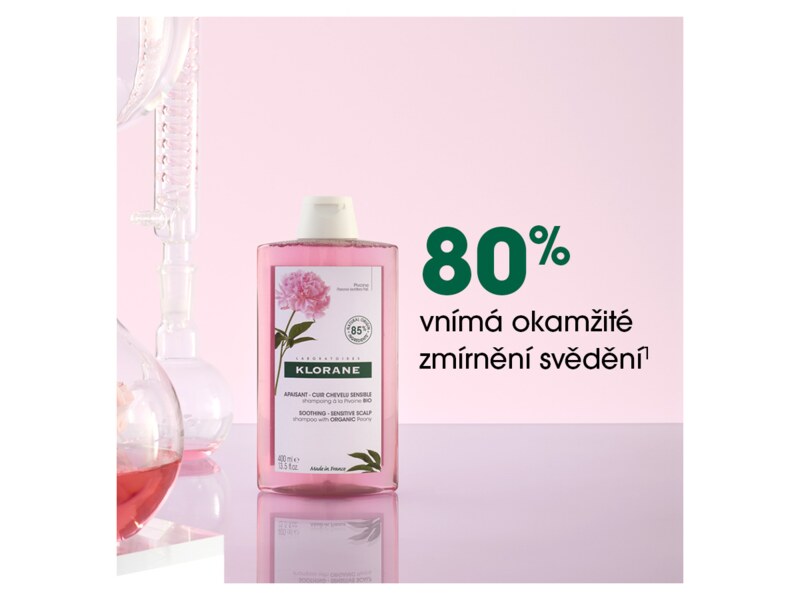 Klorane Šampon s BIO pivoňkou 200 ml