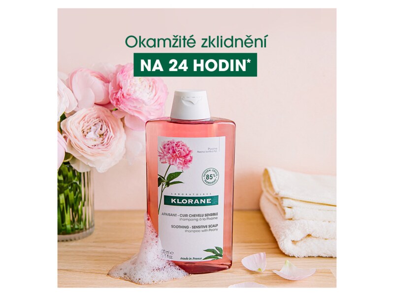 Klorane Šampon s BIO pivoňkou 200 ml
