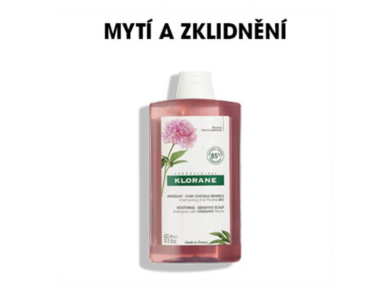 Klorane Šampon s BIO pivoňkou 400 ml