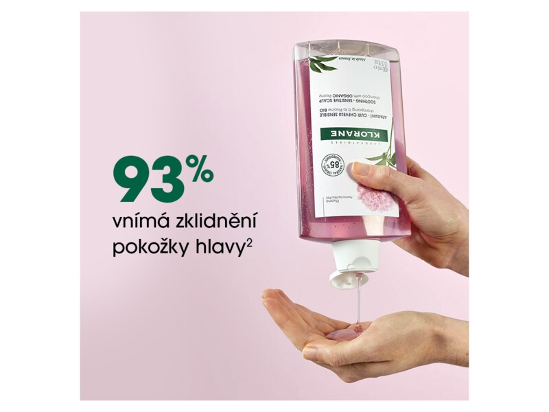 Klorane Šampon s BIO pivoňkou 400 ml