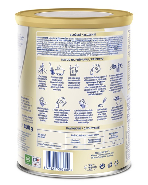 Beba Comfort 5 mléko pro malé děti 800 g