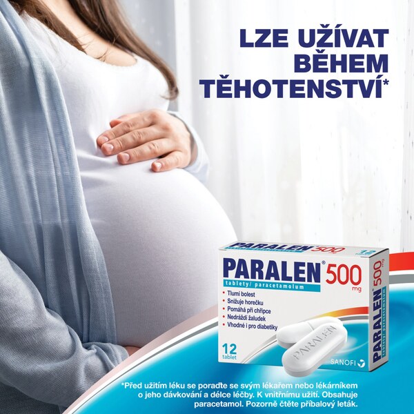 Paralen 500 mg 12 tablet