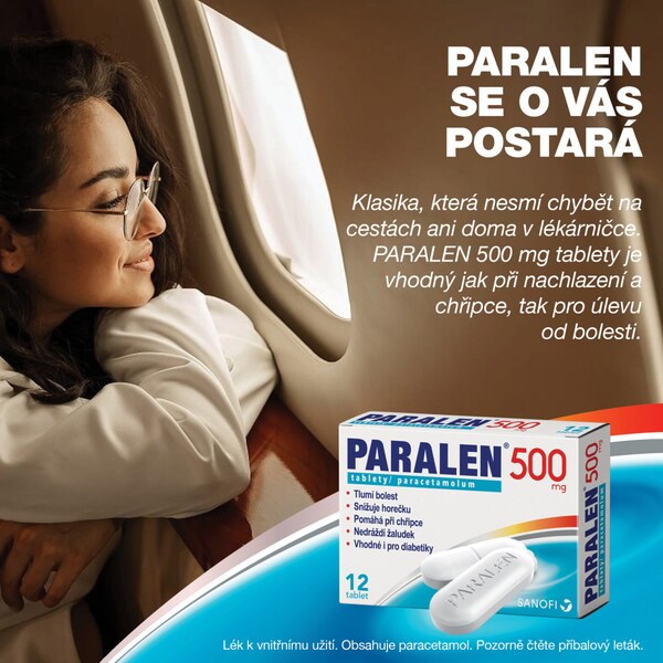 Paralen 500 mg 12 tablet