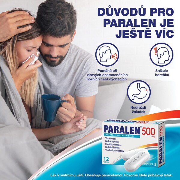 Paralen 500 mg 12 tablet Paralen 500 mg 12 tablet