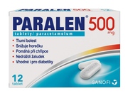 Paralen 500 mg 12 tablet Paralen 500 mg 12 tablet