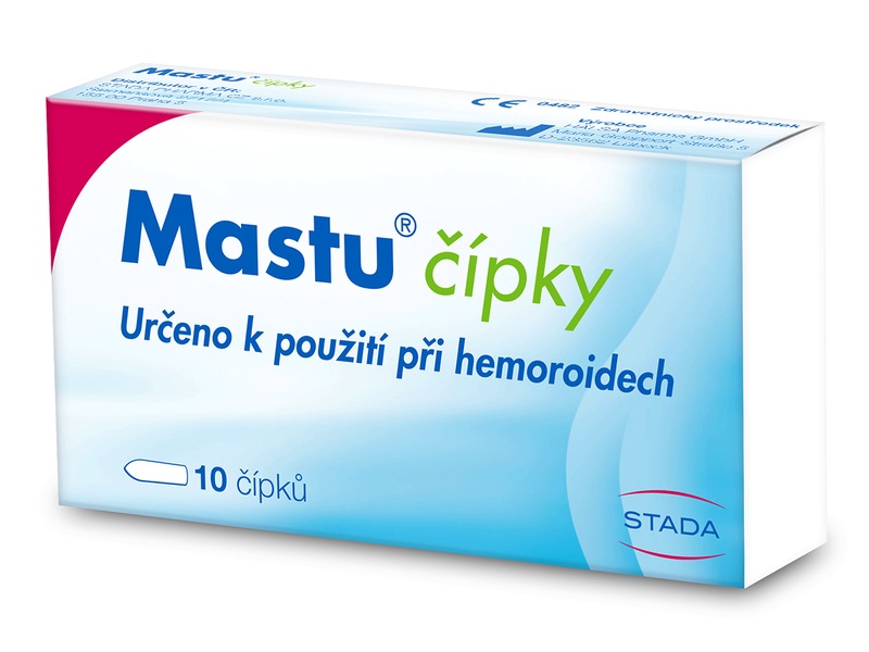 Mastu čípky 10 ks