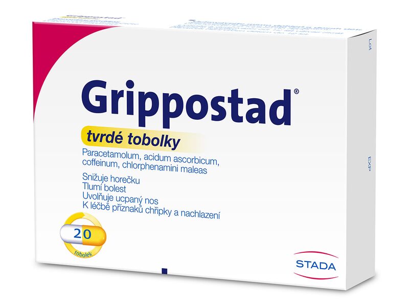Grippostad 20 tvrdých tobolek