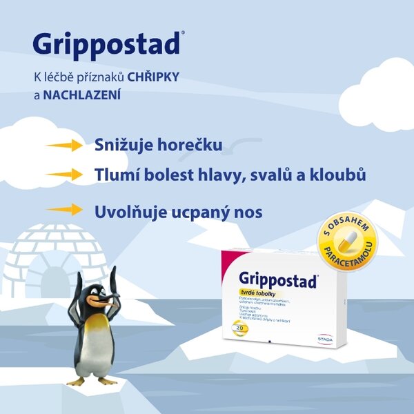 Grippostad 20 tvrdých tobolek