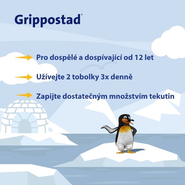 Grippostad 20 tvrdých tobolek