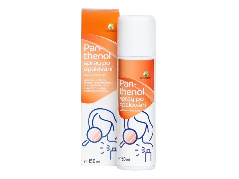 Trioderm Panthenol sprej po opalování 150 ml Trioderm Panthenol sprej po opalování 150 ml