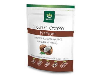 Topnatur Coconut Creamer Premium 150 g Topnatur Coconut Creamer Premium 150 g