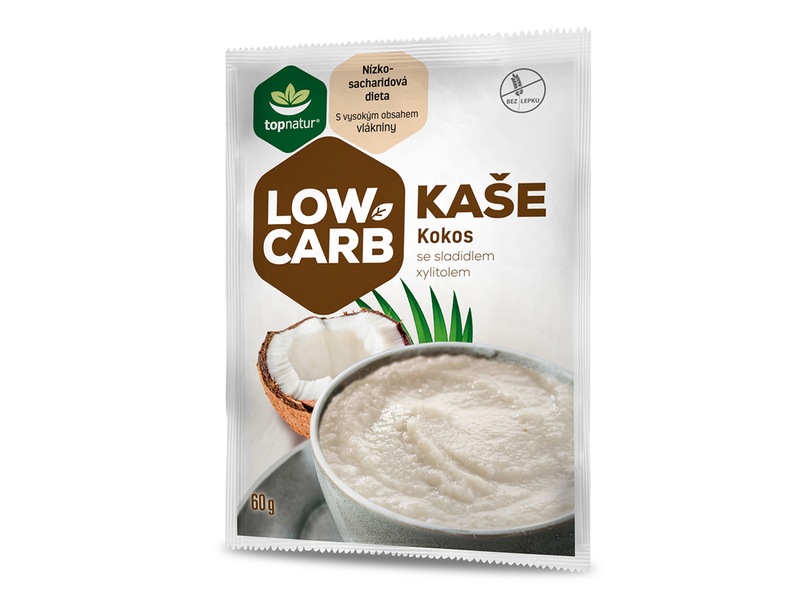 Topnatur Low Carb Kaše kokosová 60 g Topnatur Low Carb Kaše kokosová 60 g