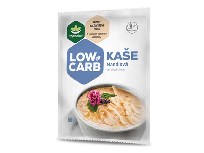Topnatur Low Carb Kaše mandlová 60 g