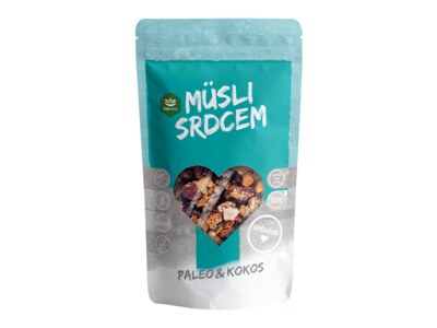 Topnatur Müsli srdcem paleo&kokos 350 g