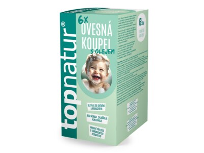 Topnatur Ovesná koupel s olejem z konopí 6x30 g Topnatur Ovesná koupel s olejem z konopí 6x30 g