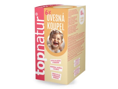 Topnatur Ovesná koupel pro děti 6x25 g Topnatur Ovesná koupel pro děti 6x25 g