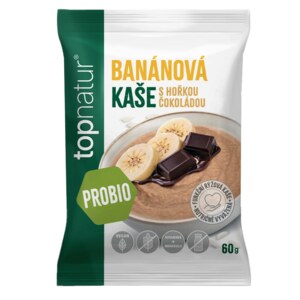 Topnatur Probio kaše Banán s čokoládou 60 g Topnatur Probio kaše Banán s čokoládou 60 g