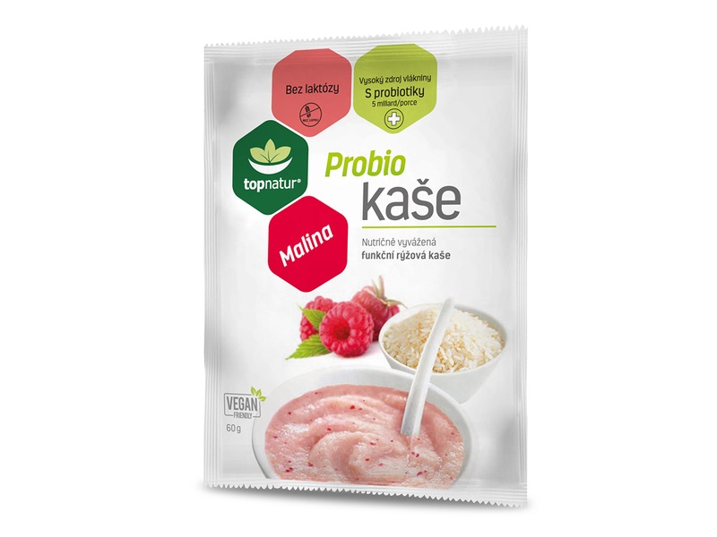 Topnatur Probio kaše malina 60 g