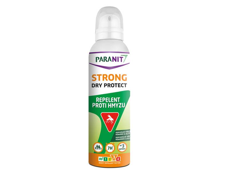 Paranit Strong Dry Protect repelent proti hmyzu 125 ml Paranit Strong Dry Protect repelent proti hmyzu 125 ml