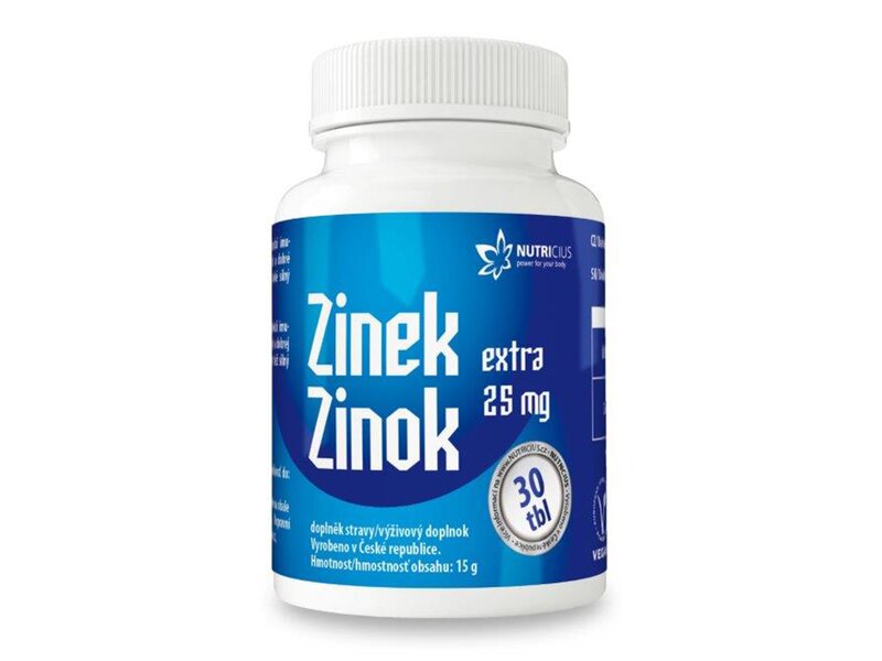 Nutricius Zinek Extra 25 mg 30 tablet