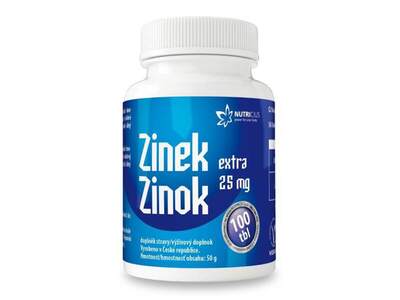 Nutricius Zinek Extra 25 mg 100 tablet