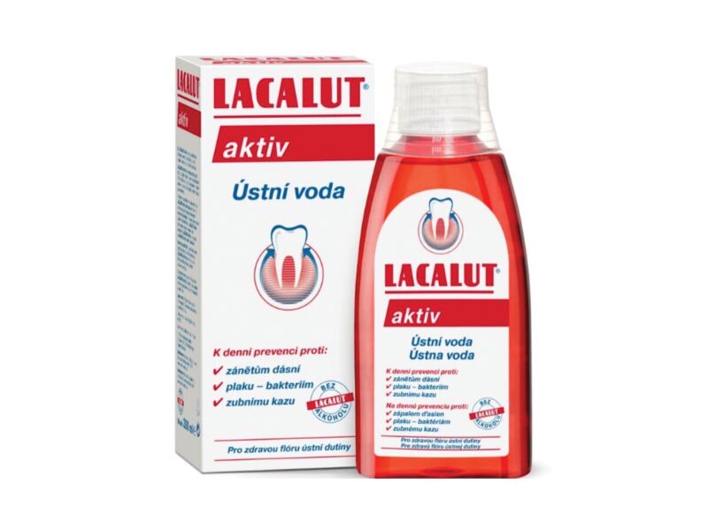 Lacalut Aktiv ústní voda 300 ml