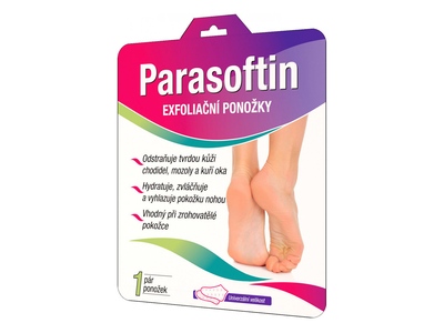 Parasoftin exfoliační ponožky 1 pár