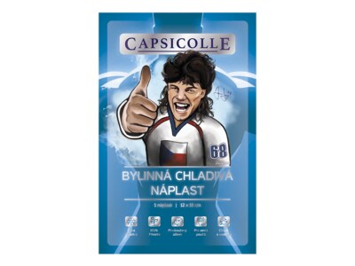 Capsicolle  chladivá náplast 12x18 cm 1 ks