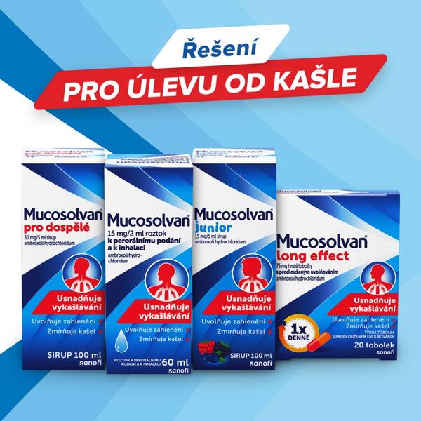 Mucosolvan roztok 60 ml Mucosolvan roztok 60 ml