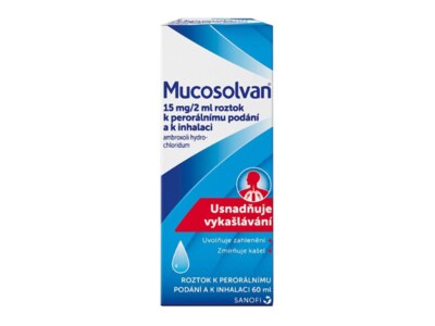 Mucosolvan roztok 60 ml Mucosolvan roztok 60 ml