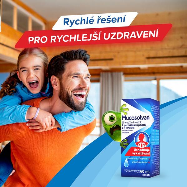 Mucosolvan roztok 60 ml Mucosolvan roztok 60 ml
