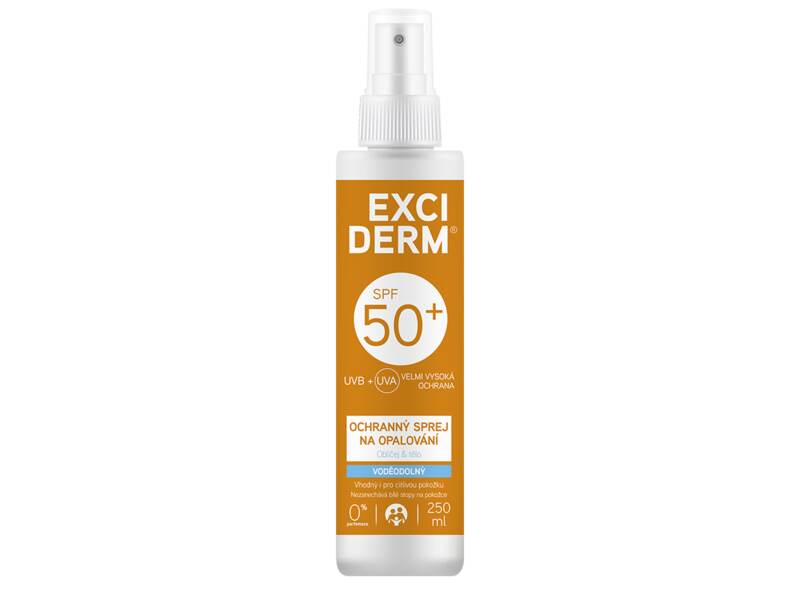 Exciderm Sun Protect SPF50+ ochranný sprej na opalování 250 ml